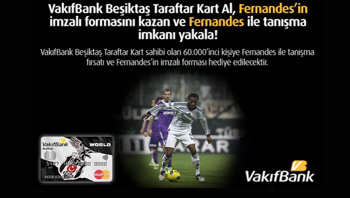 VakıfBank Beşiktaş Taraftar Kart Sayısı 60.000'e Koşuyor