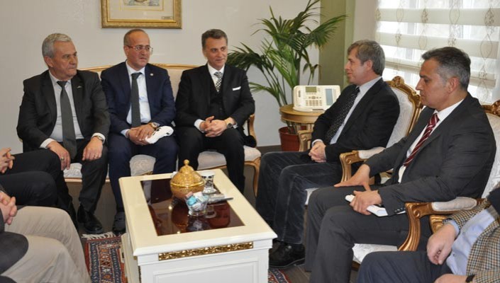 Başkanımız Fikret Orman’dan Çanakkale Valisi Ahmet Çınar’a Nezaket Ziyareti