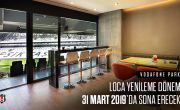 Vodafone Park Loca Yenilemeleri Hakkında Bilgilendirme