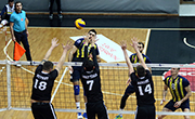 Beşiktaş Men’s Volleyball slip at home 