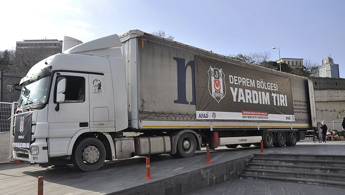 Yardım Tırlarımız Deprem Bölgesine Gitmeye Devam Ediyor
