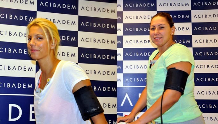 Tuğba Taşçı ve Yasemin Horasan Sağlık Kontrolünden Geçtiler 