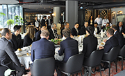 Friendship lunch by Beşiktaş JK for visiting UEFA and RB Leipzig delegates