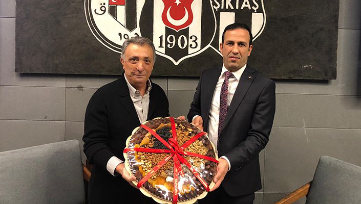 Yeni Malatyaspor Başkanı Adil Gevrek, Vodafone Park’ta Ağırlandı