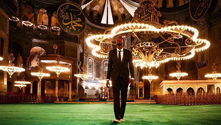 Yeni Transferimiz Tammy Abraham, Ayasofya Camii’ni Ziyaret Etti