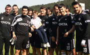 Yiğithan Okur, Futbolcularımızla Tanıştı