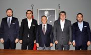 Yönetim Kurulu Eski Üyelerimizden Başkanımız Ahmet Nur Çebi’ye Ziyaret
