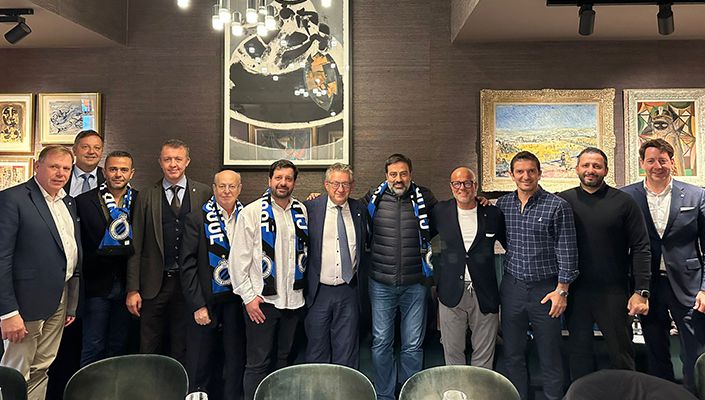Yönetim Kurulu Üyelerimiz Belçika’da Dostluk Yemeğine Katıldılar
