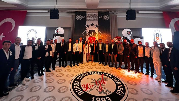 Yönetim Kurulu Üyelerimiz, Bursa Beşiktaşlılar Derneği’nin 30. Yıl Balosuna Katıldılar