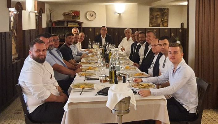 Yönetim Kurulu Üyelerimiz, Tiran’da Dostluk Yemeğine Katıldılar