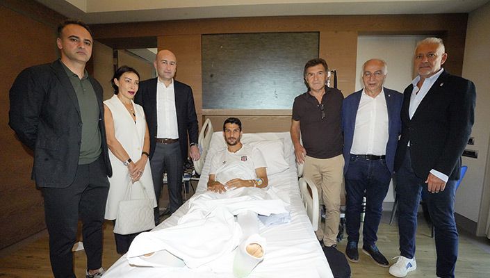 Yönetim Kurulu Üyelerimizden Necip Uysal’a Geçmiş Olsun Ziyareti
