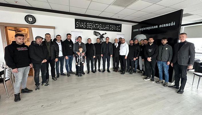 Yönetim Kurulu Üyelerimizden Sivas Beşiktaşlılar Derneği’ne Ziyaret