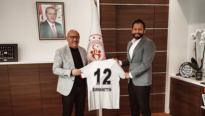 Yönetim Kurulu Üyemiz Fırat Fidan’dan İstanbul Gençlik ve Spor İl Müdürü Prof. Dr. Burhanettin Hacıcaferoğlu’na Ziyaret