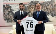 Yönetim Kurulu Üyemiz İbrahim Şafak Sağlam’dan Çin Halk Cumhuriyeti Büyükelçisi Jiang Xuebin’e Ziyaret