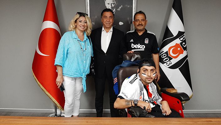 Yönetim Kurulu Üyemiz Seyit Ateş, Engelli Taraftarımız Melih İpçioğlu’nun Hayalini Gerçekleştirmesine Yardımcı Oldu