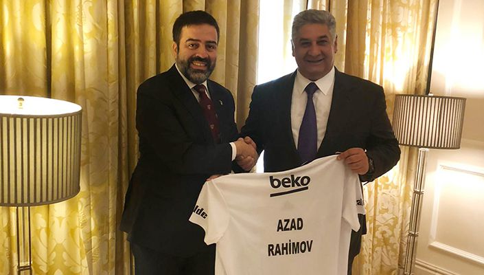 Yönetim Kurulu Üyemiz Umut Şenol’dan Azerbaycan Gençlik ve Spor Bakanı Azad Rahimov’a Ziyaret