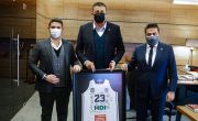 Umut Şenol İle Serhan Çetinsaya'dan Türkiye Basketbol Federasyonu Başkanı Hidayet Türkoğlu’na Ziyaret