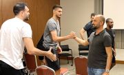 Yönetim Kurulu Üyemiz Umut Tahir Güneş, Erkek Basketbol Takımımızla Buluştu