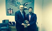 İsveç Beşiktaşlılar Derneği Başkanı Ertan Erer’den Kulübümüze Ziyaret