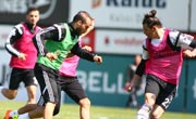 Futbol Takımımız, U-21 Takımımız ile Antrenman Maçı Yaptı