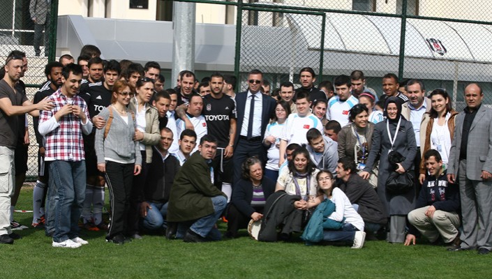 Öğrenciler Futbolcularımızla Buluştu