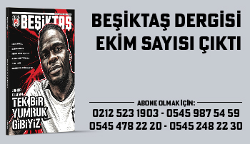YATAY BANNER - BEŞİKTAŞ DERGİSİ