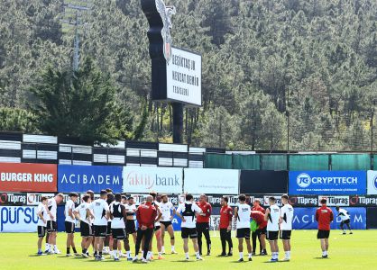 Beşiktaş in training
