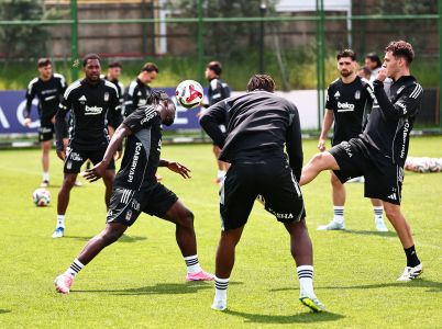 Practising for next Turkish Super League clash 