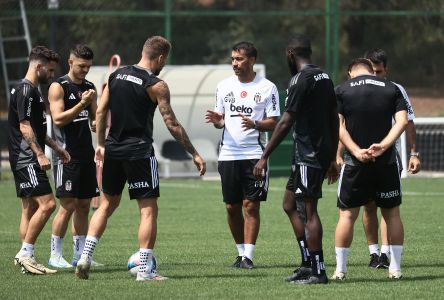 Training for Turkish Super League action 