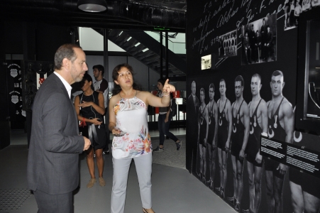 Arjantin’in İstanbul Başkonsolosu Beşiktaş Müzesi’ni Gezdi