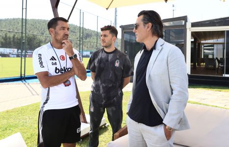 Turkish National Team Head Coach  Vincenzo Montella visits Beşiktaş 