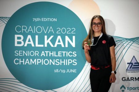 Atletizm Takımımızın Sporcusu Şilan Ayyıldız Balkan Şampiyonu Oldu