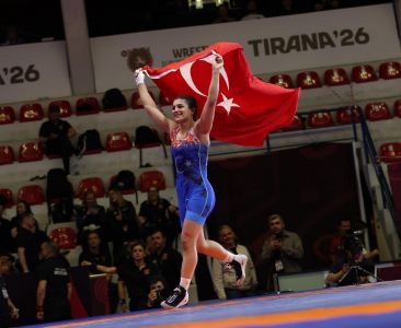 Avrupa Şampiyonu Olan Güreşçimiz Nesrin Baş’ı Tebrik Ederiz