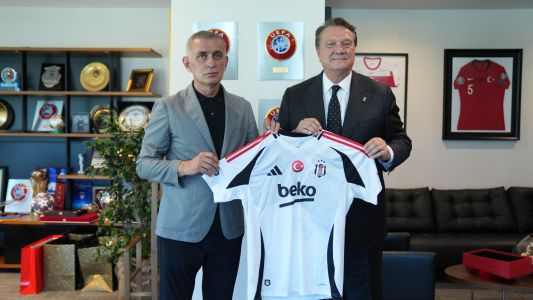 Beşiktaş Chairman visits President of Turkish Football Federation  Hacıosmanoğlu 