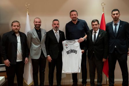 Beşiktaş Basketball Department visit Turkish Basketball Federation 