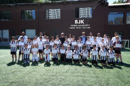Beşiktaş Football Academy at Fulya wraps up winter term 