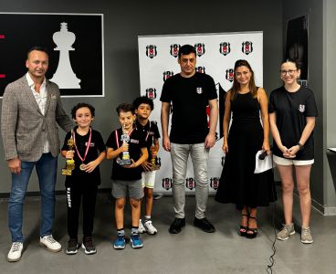 Beşiktaş JK Satranç Okulu 4. Satranç Turnuvası Tüpraş Stadyumu’nda Düzenlendi