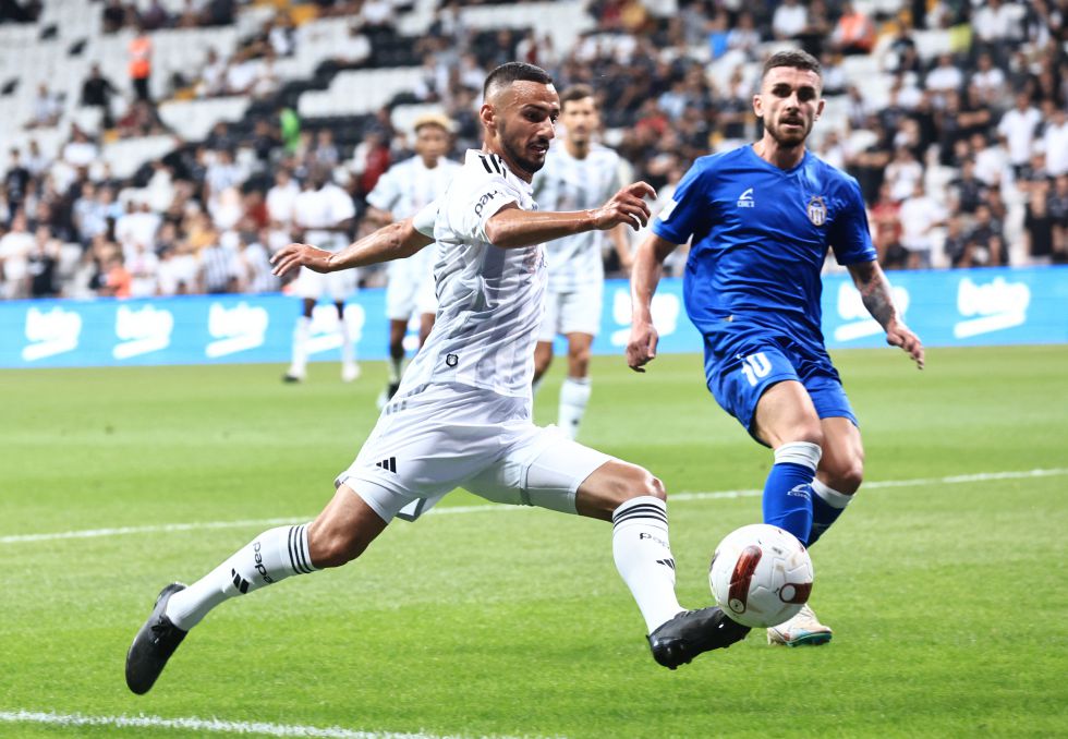 Visar Bekaj of Kf Tirana during the first round of UEFA Champions League  2022-2023, football match between Kf Tirana and F91 Dudelange at Air  Albania Stock Photo - Alamy