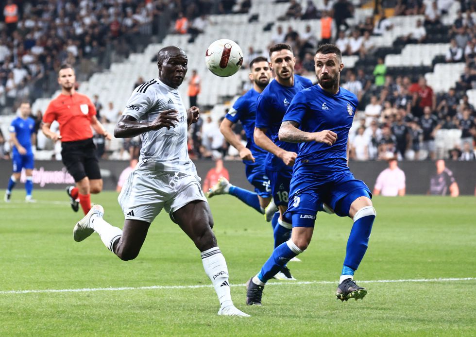 Ao vivo :: Besiktas 3-1 KF Tirana :: Europe Conference League [Qual]  2023/24 :: 