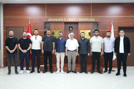 Beşiktaşlı Avukatlar Derneği’nden Diyarbakır Emniyet Müdürü Nurettin Gökduman’a Ziyaret
