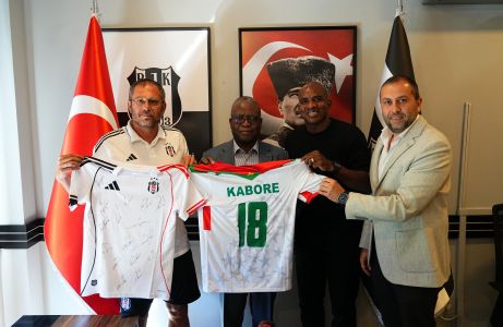 Burkina Faso Büyükelçisi Vinta Some ile Spor Büyükelçisi Charles Kabore’den Beşiktaş JK Futbol Akademisi’ne Ziyaret