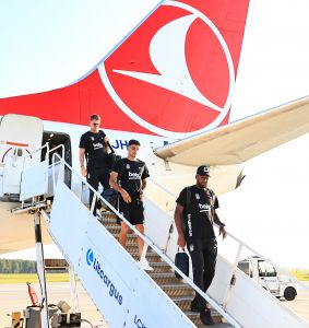 Beşiktaş arrive in Lithuania
