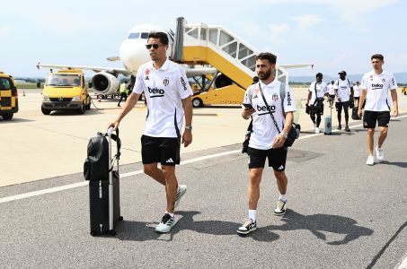 Beşiktaş arrive in Slovenia
