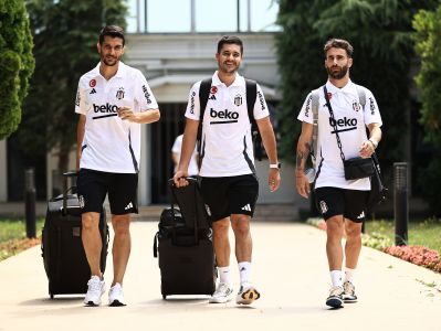 Beşiktaş men's football team off to Slovenia