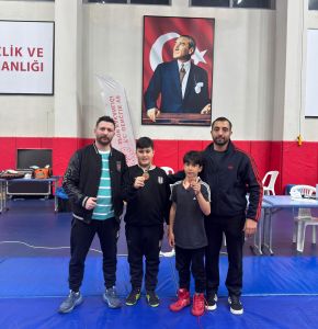 Güreş Takımımızın Sporcularından İki Altın ve Bir Bronz Madalya
