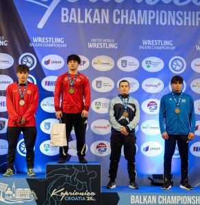 Güreşçimiz Cemal Yiğit Purcu U20 Balkan Güreş Şampiyonu Oldu