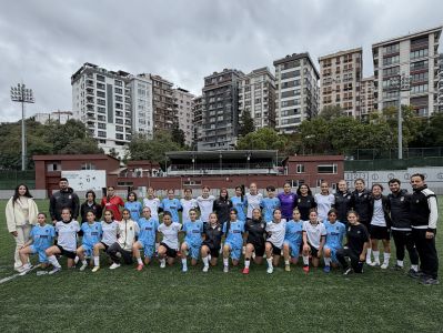 İskenderun Şubat Kadın Futbol Takımı’ndan Kadın Futbol Takımımıza Ziyaret