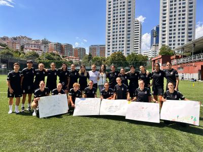 Kadın Futbol Takımımız, ‘Takım Ruhu ve İş Birliği’ Atölyesi’ne Katıldı