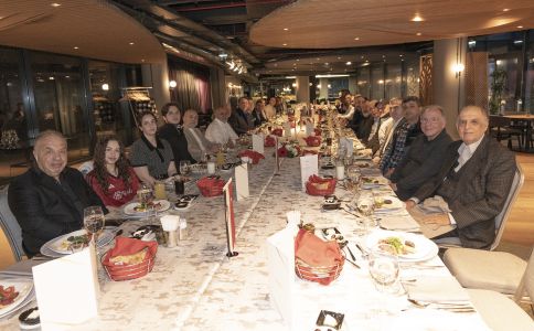 Beşiktaş give Ramadan Iftar Dinner to supporters from Istanbul Chamber of Commerce 