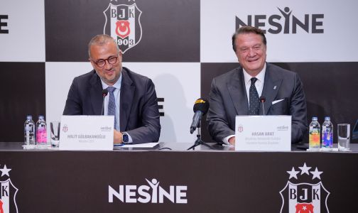 Beşiktaş- Nesine sponsorship deal renewed 